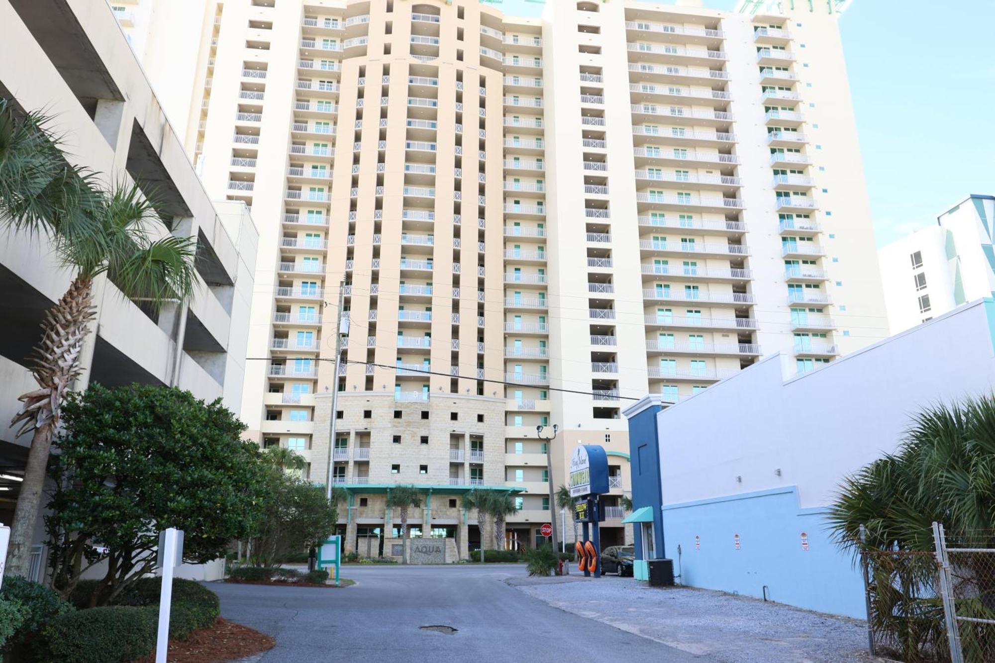 Aqua 1504 Beachfront Condo With Free Beach Chairs Panama City Beach Exteriör bild