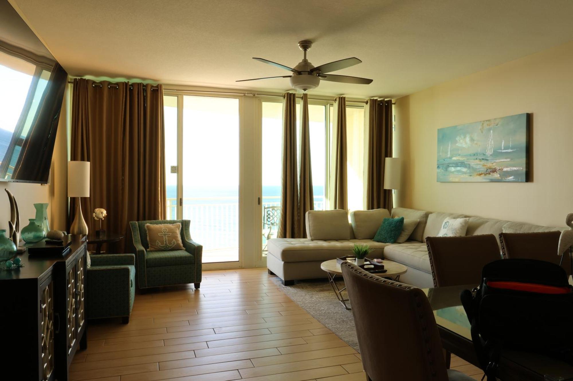 Aqua 1504 Beachfront Condo With Free Beach Chairs Panama City Beach Exteriör bild