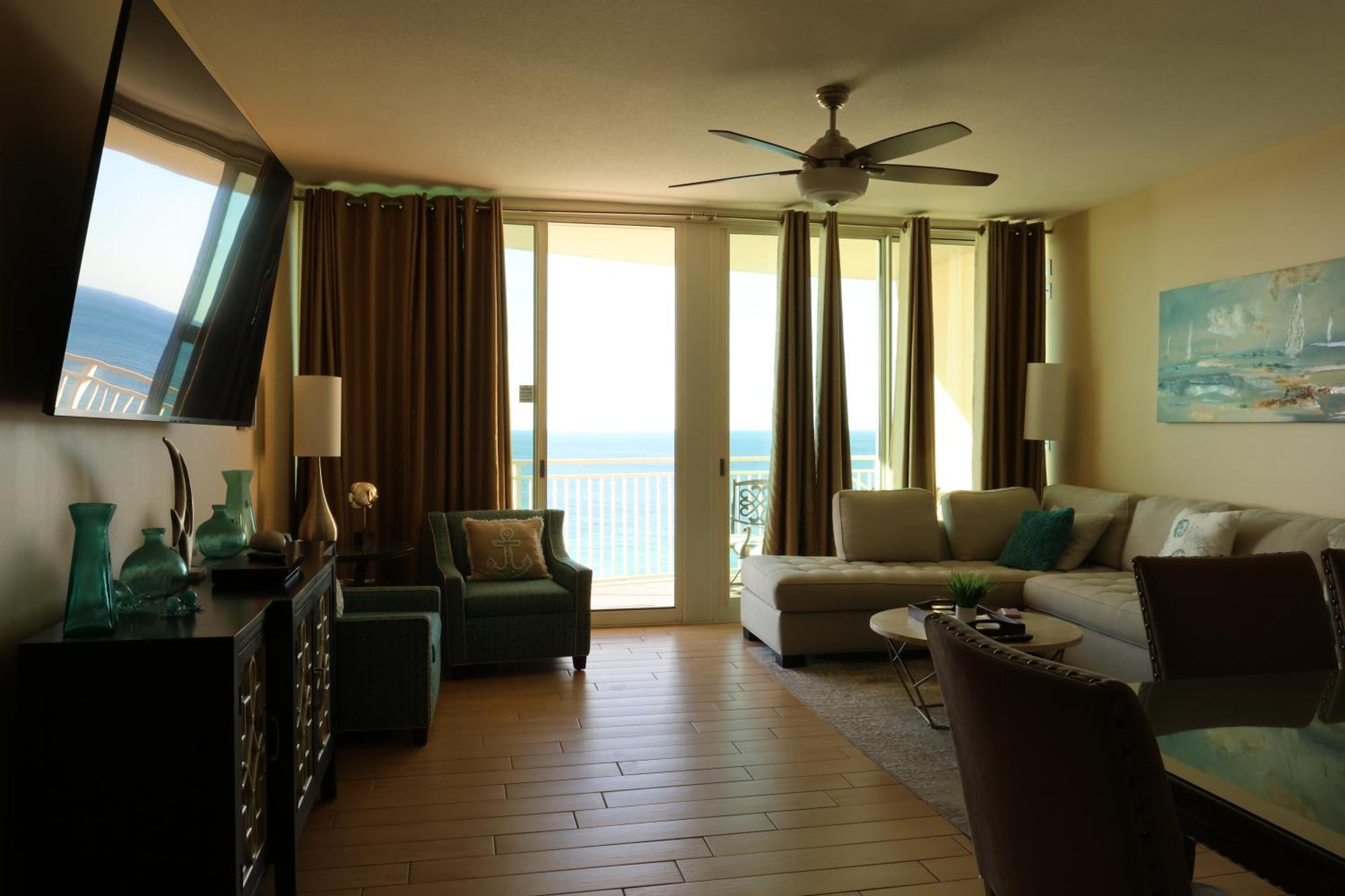 Aqua 1504 Beachfront Condo With Free Beach Chairs Panama City Beach Exteriör bild